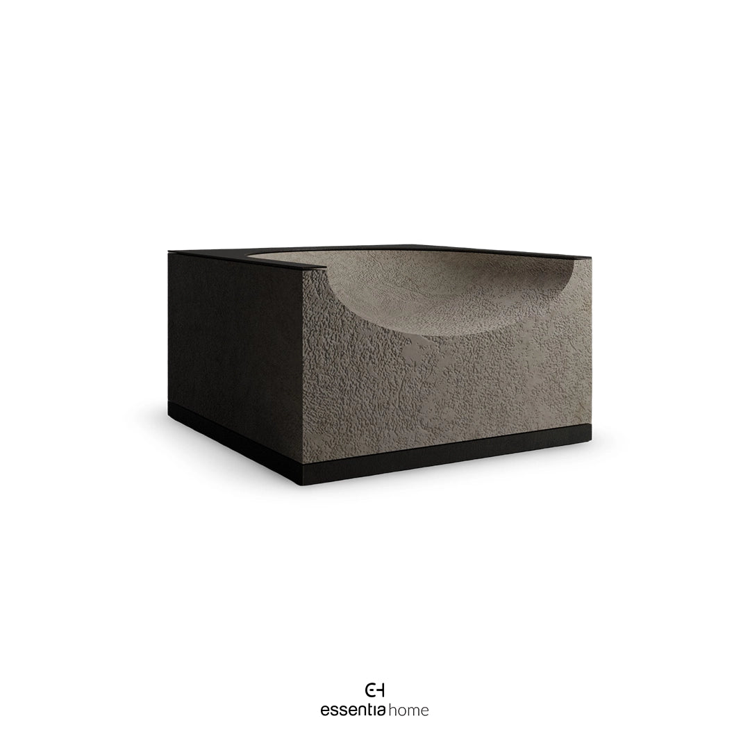 Sculptural Stone Chair by Anda_Ba – Minimalism Carved in Monolith