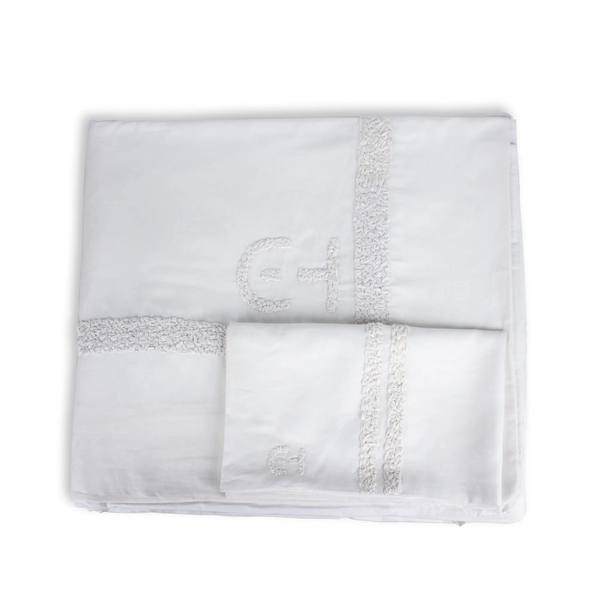 Loomed Serenity Duvet Cover and Standard Sham Set – Essentia Home