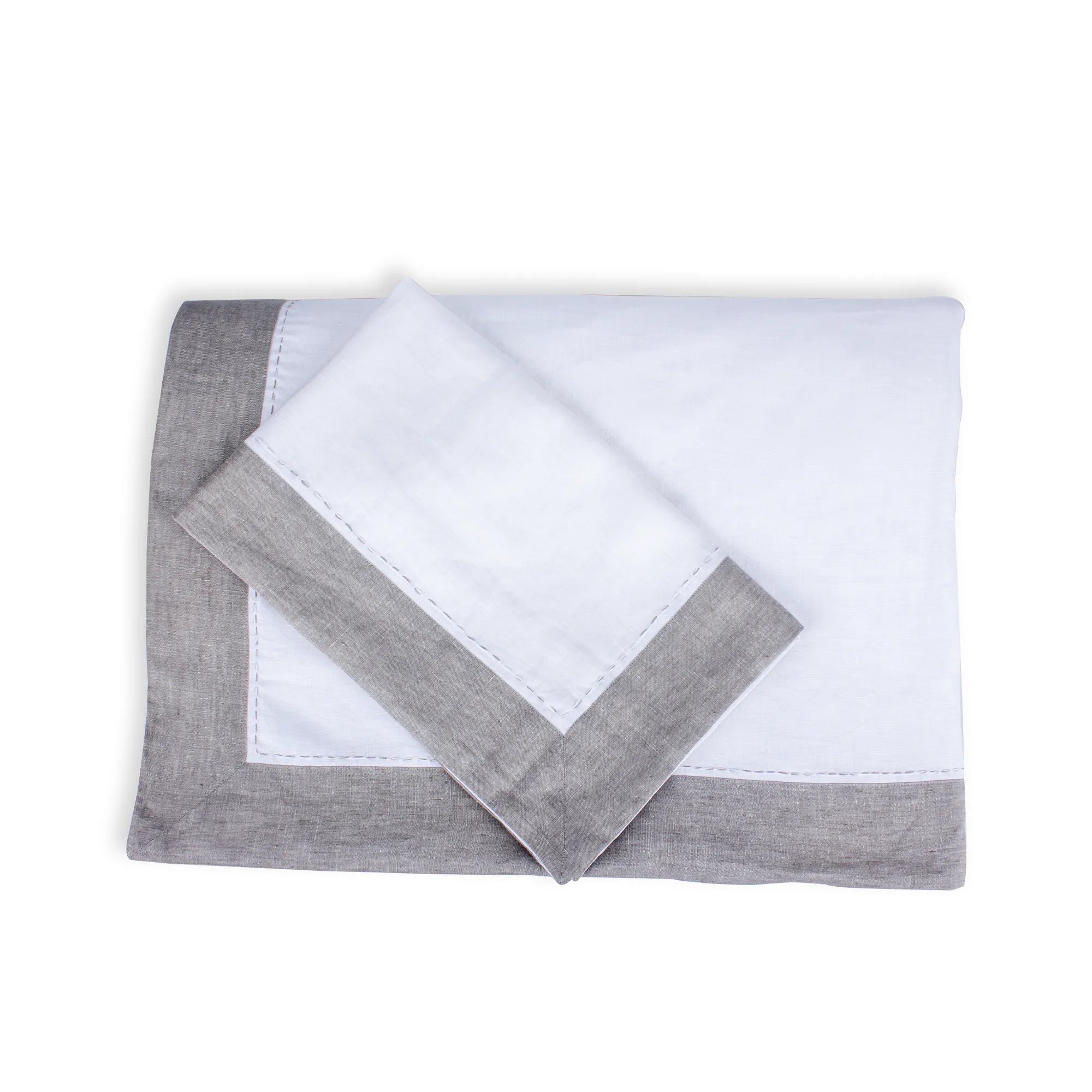 Basic Border Duvet Cover and Standard Sham Set – Essentia Home