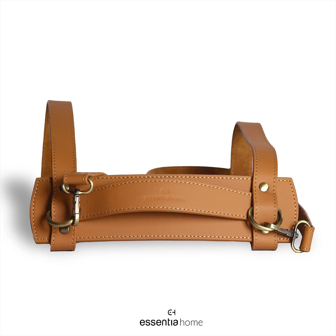Blanket Holder – Nude Tan by Essentia Home