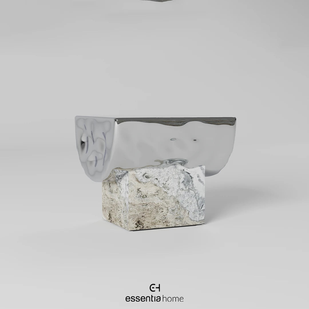 Sculptural Side Table Leg