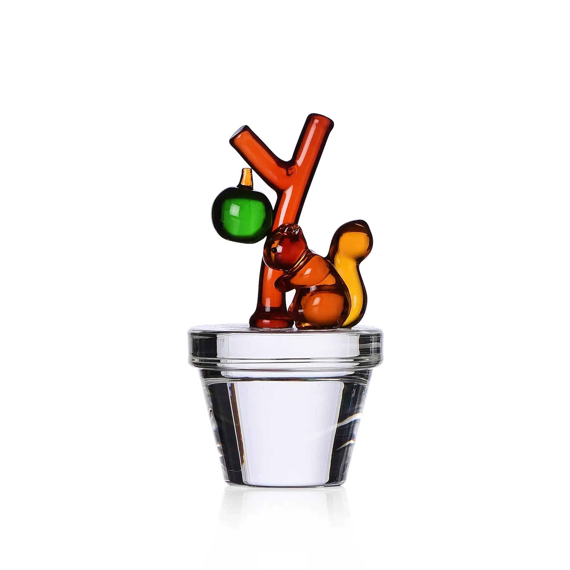 FRUITS & FLOWERS - Paperweight/Placeholder Squirrel