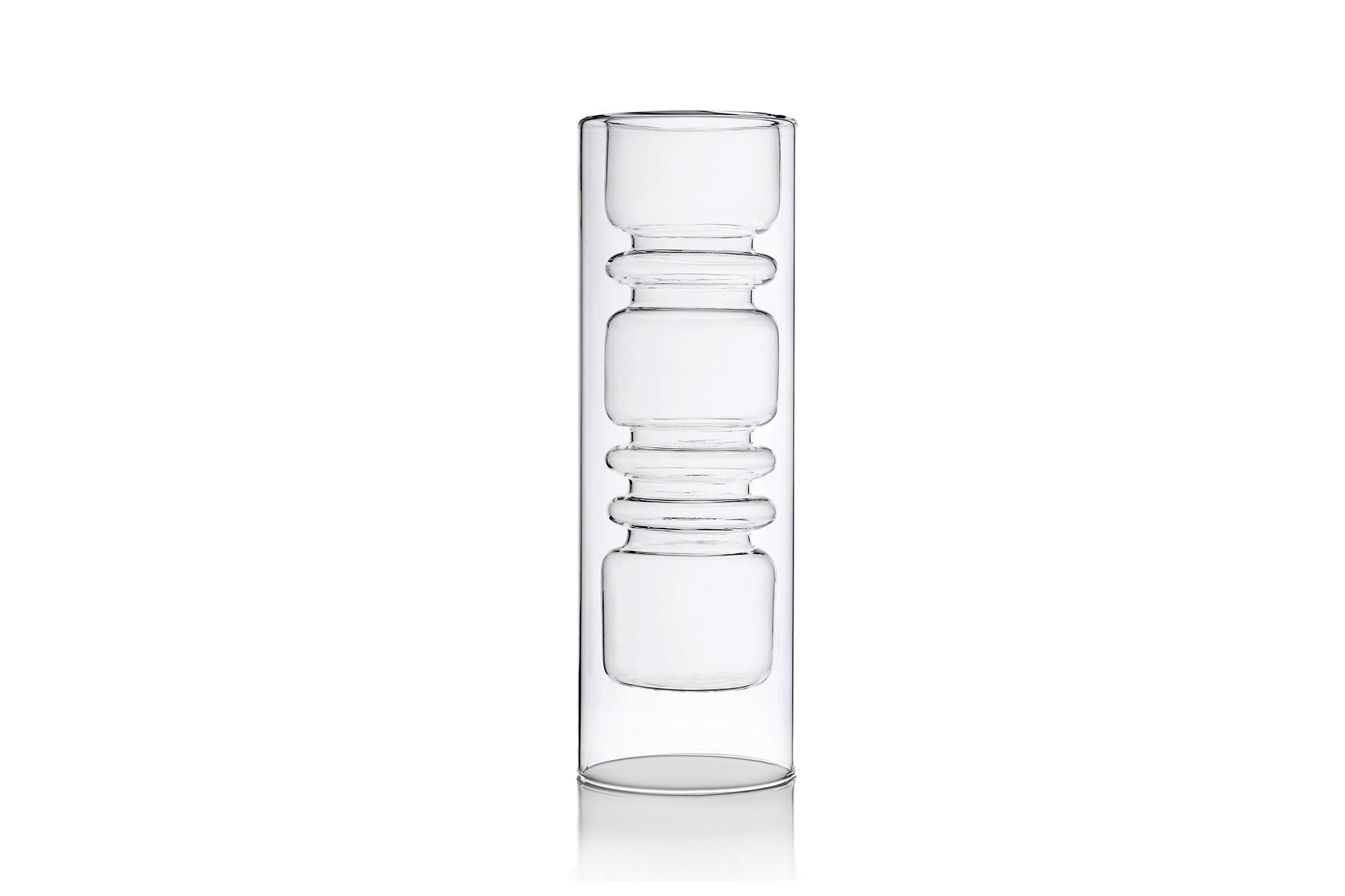 RINGS- doublewalled vase cm 37