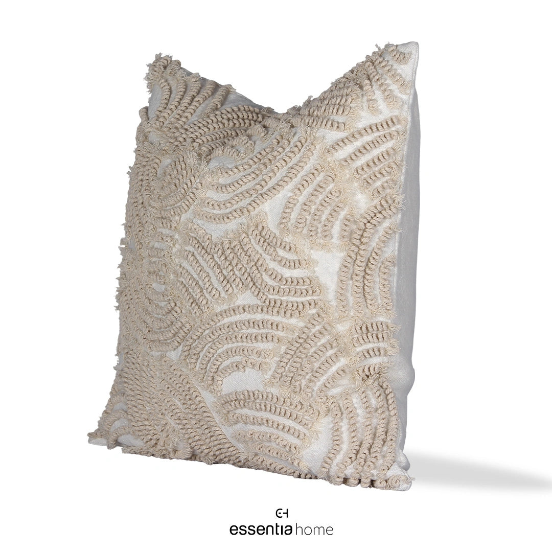 Sand Dune Textured Throw Pillow COVER