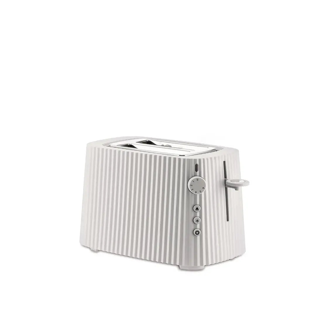 Plisse Toaster in White by Michele De Lucchi for Alessi