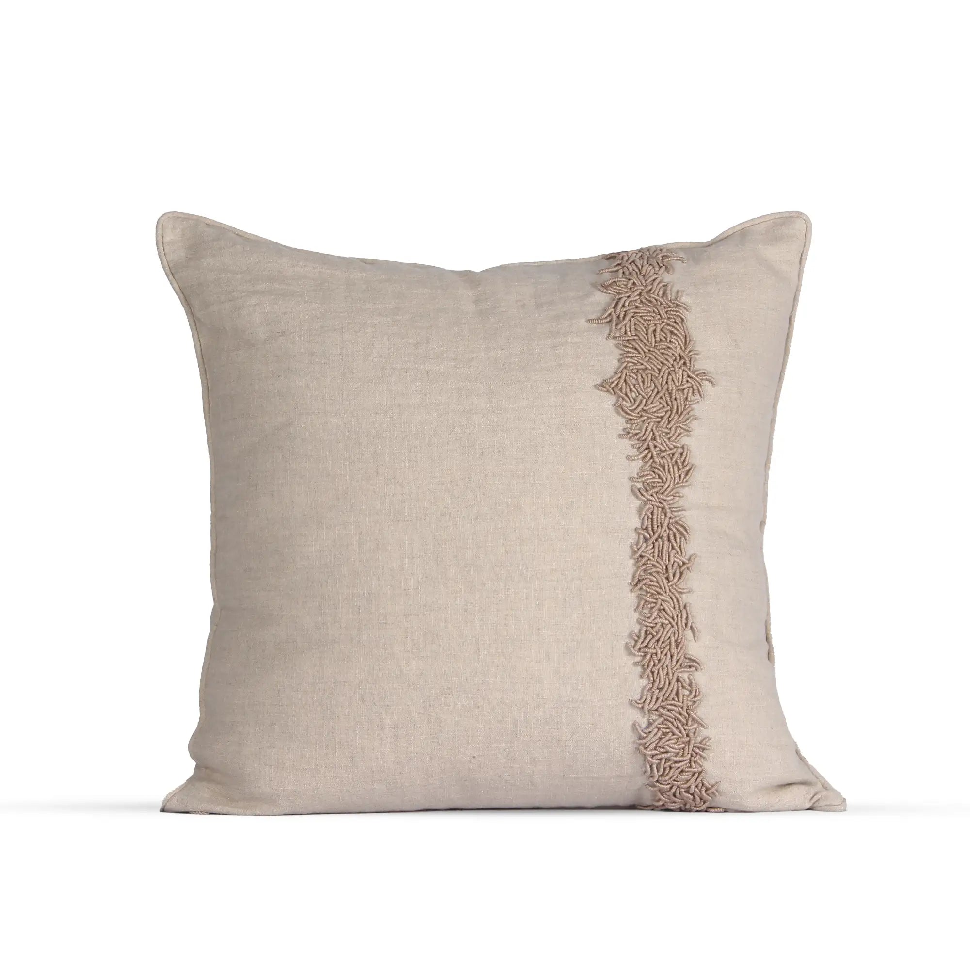 Glow Worm Cushion – Natural Linen