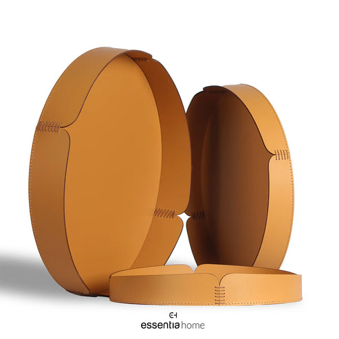 EH Round Tray Medium – Nude Tan